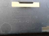 Молдинг спойлер накладка бампера задний  audi a1 s1 рестайлинг  14-18 8xa 8xa807421m в Украине, фото thumb