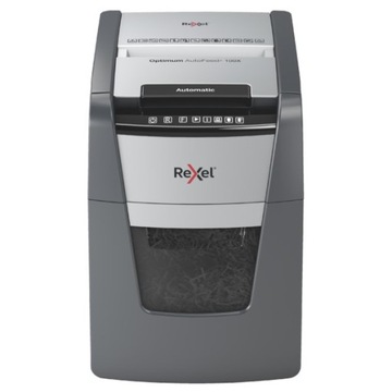 Niszczarka Rexel Optimum AutoFeed+ 100X, ścinki 4x