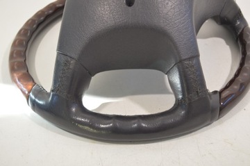 фото thumb №11, Кермо шкіра дерево mercedes w140 c140 s клас рестайлінг графітова сірий