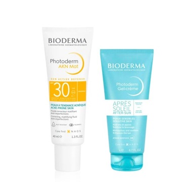 Bioderma Photoderm AKN Mat 30 SPF солнцезащитный крем для лица 40 мл