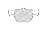 фото thumb №1, Delphi lp1863 набор тормозных колодок тормозных, тормоза дисковые