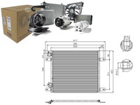 фото thumb №1, Конденсатор кондиционера daf 75 cf cf 65 cf 75 cf 85
