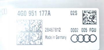 фото thumb №10, Датчик движения alarm audi a7 4g8 4g c7 4g0951177a