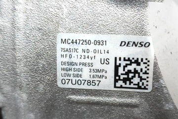 фото thumb №6, Honda odyssey rl6 кондиціонер насос a/c mc447250-0931 3.50 бензин 209kw