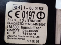 фото thumb №5, Chevrolet spark ii 05-10 0,8 замок зажигания pod иммобилайзер ключ