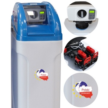 Zmiękczacz wody - 25L, sól, test, wkłady
