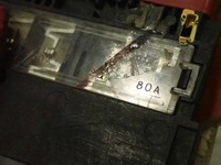 фото thumb №5, Suzuki alto nissan pixo 1.0 09 - клемма плюсовая