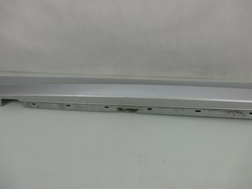 фото thumb №6, Bmw e87 1 планка пороговая правая накладка серебряная