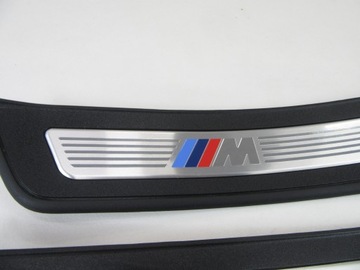 фото thumb №11, Планки порогові накладки декоративний bmw 5 f10 f11 m набір комплект