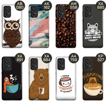 ETUI DO SAMSUNG GALAXY A33 5G WZORY KAWA COFFE KAWUSIA OBUDOWA POKROWIEC