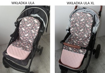 Wkładka do wózka spacerowego spacerówki ULA XL