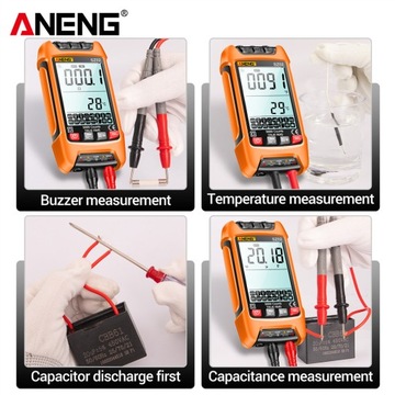 ЦИФРОВОЙ МУЛЬТИМЕТР ANENG SZ02 True RMS 9999 СЧИТЫВАЕТ