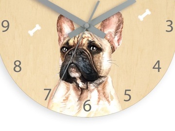 Настенные часы BULLDOG 30CM SILENT для комнаты