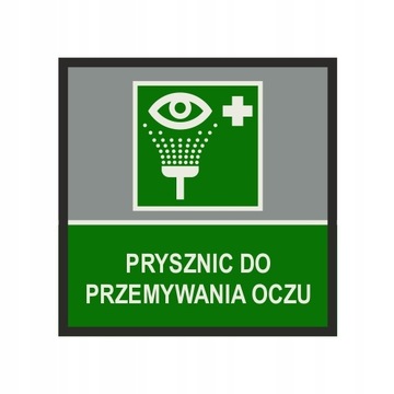 Коврик напольный EYE WASH SHOWER 85x85