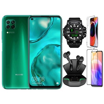 Смартфон Huawei P40 Lite 6 ГБ/128 ГБ зеленого цвета