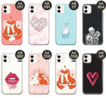 ETUI DO IPHONE 11 WZORY LOVE MIŁOŚĆ ZAKOCHANIE OBUDOWA POKROWIEC CASE