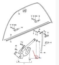 Porsche 928 ролик подъемника передней стекло 92853791800 оригинальная Киев, фото thumb