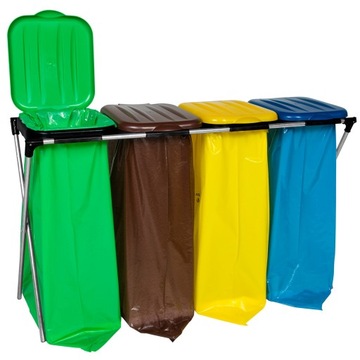 WORKI NA ŚMIECI SUPER MOCNE LDPE 60L 15SZT STRONG