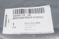 фото thumb №7, Audi tt 8j нижний спойлер бампера передний 8j08071101rr 8j0807110 1rr