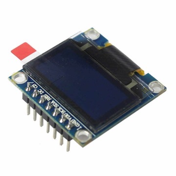 OLED 128x64 3 В SSD1306 SPI 0,96