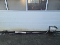 Mini cooper r56 1.6d труба вихлопна гасник 2754643 Доставка, фото thumb