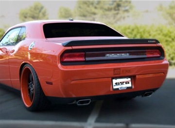 фото thumb №9, Dodge challenger srt 08-21 srt оппозитный спойлер challenger чёрный блеск abs !!