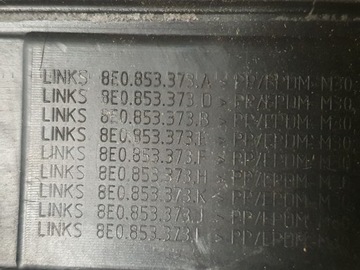 фото thumb №10, Audi a4 b7 планка накладка na порог левый перед 8e0853373a 5