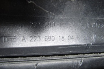 фото thumb №13, Планка пороговая правая mercedes s класс w 223 короткая amg 20-