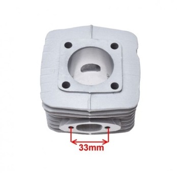 CYLINDER SILNIKA ROWEROWEGO 50cc KPL