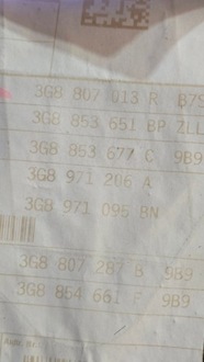 фото thumb №16, Vw arteon elegance бампер перед передний 3g8807013r 4pdc lb7s