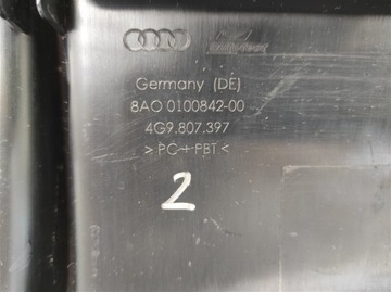 фото thumb №6, Заглушка фаркоп audi rs6 c7 4g9 4g9807397