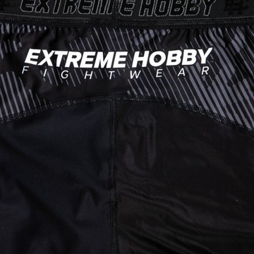 Мужские спортивные леггинсы для ММА BJJ черные HAVOC L