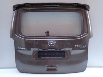 фото thumb №1, Крышка задняя toyota proace peugeot expert 16- jumpy zafira d + спойлер 41812