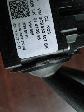 фото thumb №8, Подрулевые рычаги круиз-контроль vw passat b6 3c 3c0 3c0959653b 3c9953513s 3c9953507bk 3c09