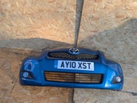 Toyota yaris 2 2 рестайлинг  09-12 бампер перед передний цвет 8t7 Цена, фото thumb