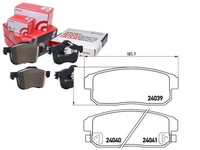 фото thumb №1, Тормозные колодки тормозные suzuki ignis 00- задняя brembo