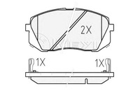 фото thumb №1, Meyle тормозные колодки тормозные hyundai accent iii 1.6 gls