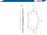 фото thumb №5, Тормозные колодки тормозные volvo перед s80 bosch