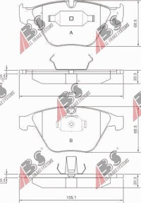 фото thumb №1, Тормозные колодки тормозные перед bmw seria-1 e82 2011-