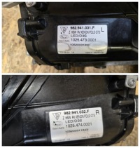 Porsche boxster cayman 982 перед капот крыло бампер лампы gts ксенон 718 Доставка, фото thumb