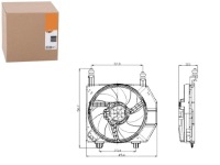 фото thumb №1, Вентилятор радіатора ford fiesta 95- puma 97- nrf