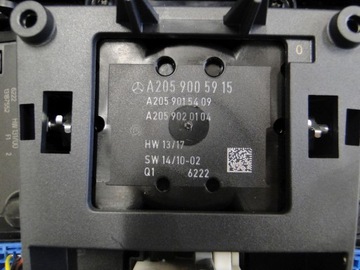 фото thumb №8, Mercedes c w205 панель вибірник попільничка тунель