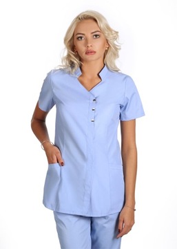 Косметическая КУРТКА, фартук на молнии, 16 цветов, XXL