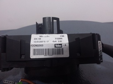 фото thumb №7, Citroen c5 ii перемикач комбінований підкермові важелі стрічка 96611305xt