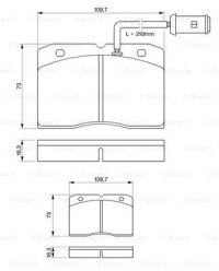 фото thumb №16, Гальмівні колодки гальмівні bosch 0986424144 1503107