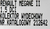 фото thumb №6, Renault оригинальный номер 212642 коллектор выпускной