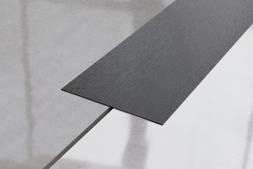CZARNA LISTWA DEKORACYJNA I MATOWA 10cm x 270cm