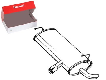 фото thumb №10, Bosal 145-203 глушник кінцевий 145-203 bos145-203 глушник кінцевий bosal