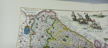 старая карта 60х43
