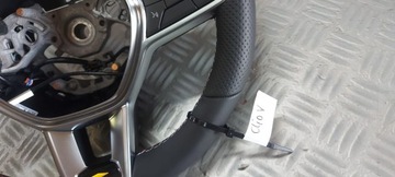 фото thumb №13, Руль лепестки кожа clio v многофункциональный